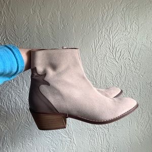 Anthropologie Western Ankle Boots
